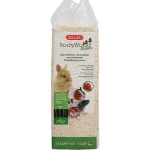 Zolux RodyWood Fresh Scented Pine Shavings Litter 16L - Strawberry