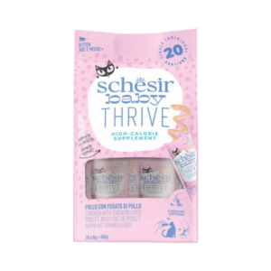Schesir Sachet Baby Thrive Chicken & Ch.Liver for Kittens 20x8g