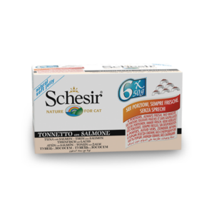 Schesir Cat Multipack Tuna with Salmon 6x50g