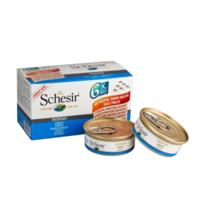 Schesir Cat Multipack Tuna Nt Style in Cooking Water 6x50g