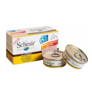 Schesir Cat Multipack Chicken with Rice 6x50g