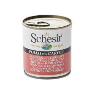 Schesir Dog Chicken with Carrots 285g