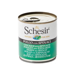 Schesir Dog Chicken with Spinach 285g