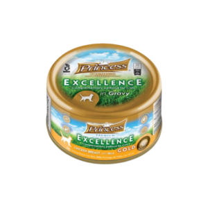 Princess Premium Excellence can Chicken Breast with Rice -FOS) - Gold 70g