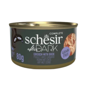 Schesir Can After Dark Complete Chicken & Duck for Cats 80g