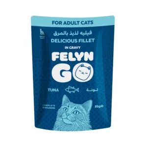 Felyn Go Pouch of Tuna Chunks in Gravy Wet Food for Cats